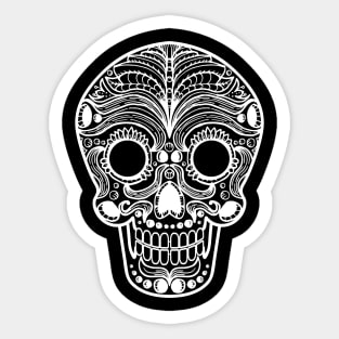 Calavera Skull Sticker